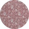 Piper Looms Chantille Floral ACN681 Blush Area Rug