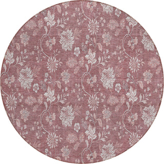 Piper Looms Chantille Floral ACN681 Blush Area Rug