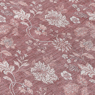 Piper Looms Chantille Floral ACN681 Blush Area Rug