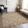 Piper Looms Chantille Floral ACN681 Copper Area Rug