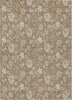 Piper Looms Chantille Floral ACN681 Copper Area Rug