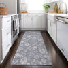 Piper Looms Chantille Floral ACN681 Gray Area Rug