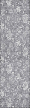 Piper Looms Chantille Floral ACN681 Gray Area Rug