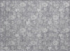 Piper Looms Chantille Floral ACN681 Gray Area Rug