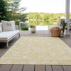 Piper Looms Chantille Floral ACN681 Honey Area Rug