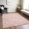 Piper Looms Chantille Floral ACN681 Pink Area Rug