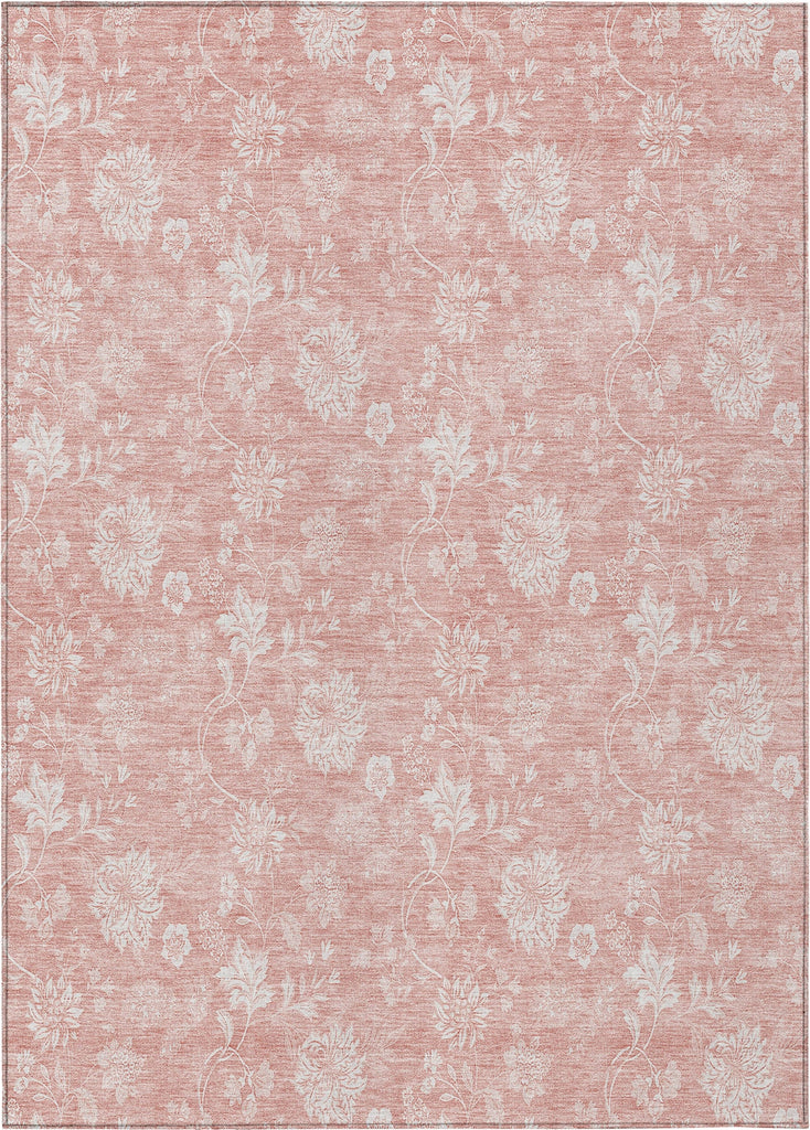 Piper Looms Chantille Floral ACN681 Pink Area Rug