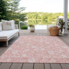 Piper Looms Chantille Floral ACN681 Pink Area Rug