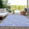 Piper Looms Chantille Floral ACN681 Sky Area Rug