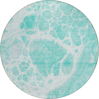 Piper Looms Chantille Modern ACN682 Aqua Area Rug