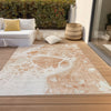 Piper Looms Chantille Modern ACN682 Coral Area Rug