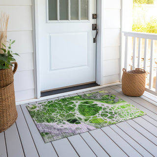 Piper Looms Chantille Modern ACN682 Lime Area Rug