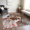 Piper Looms Chantille Modern ACN682 Paprika Area Rug