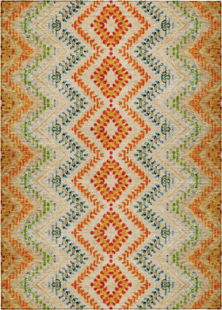 Piper Looms Chantille Geometric ACN683 Beige Area Rug