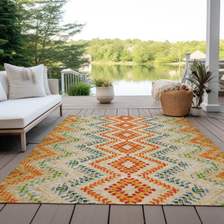 Piper Looms Chantille Geometric ACN683 Beige Area Rug