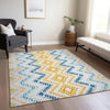 Piper Looms Chantille Geometric ACN683 Ivory Area Rug