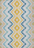 Piper Looms Chantille Geometric ACN683 Ivory Area Rug