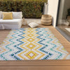 Piper Looms Chantille Geometric ACN683 Ivory Area Rug