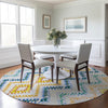 Piper Looms Chantille Geometric ACN683 Ivory Area Rug