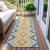 Piper Looms Chantille Geometric ACN683 Ivory Area Rug