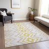 Piper Looms Chantille Geometric ACN683 Pearl Area Rug
