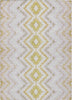 Piper Looms Chantille Geometric ACN683 Pearl Area Rug