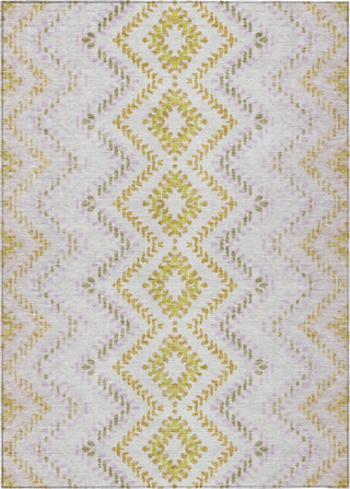 Piper Looms Chantille Geometric ACN683 Pearl Area Rug