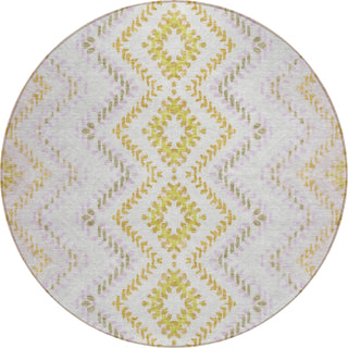 Piper Looms Chantille Geometric ACN683 Pearl Area Rug