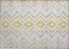 Piper Looms Chantille Geometric ACN683 Pearl Area Rug