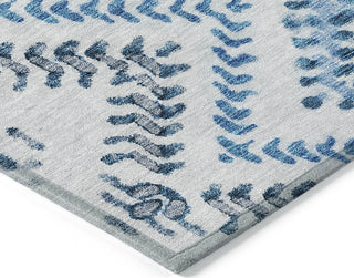 Piper Looms Chantille Geometric ACN684 Blue Area Rug