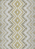 Piper Looms Chantille Geometric ACN684 Taupe Area Rug