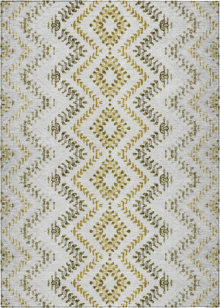 Piper Looms Chantille Geometric ACN684 Taupe Area Rug