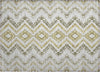 Piper Looms Chantille Geometric ACN684 Taupe Area Rug