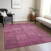 Piper Looms Chantille Patchwork ACN685 Blush Area Rug