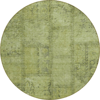 Piper Looms Chantille Patchwork ACN685 Fern Area Rug