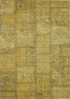 Piper Looms Chantille Patchwork ACN685 Gold Area Rug