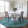 Piper Looms Chantille Patchwork ACN685 Teal Area Rug