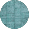 Piper Looms Chantille Patchwork ACN685 Teal Area Rug