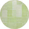 Piper Looms Chantille Striped ACN686 Aloe Area Rug