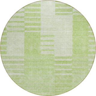 Piper Looms Chantille Striped ACN686 Aloe Area Rug