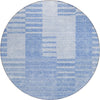 Piper Looms Chantille Striped ACN686 Blue Area Rug