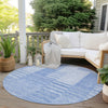 Piper Looms Chantille Striped ACN686 Blue Area Rug
