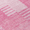 Piper Looms Chantille Striped ACN686 Pink Area Rug