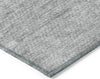 Piper Looms Chantille Striped ACN686 Silver Area Rug