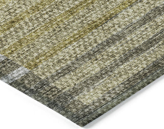 Piper Looms Chantille Striped ACN687 Brown Area Rug