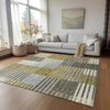 Piper Looms Chantille Striped ACN687 Brown Area Rug