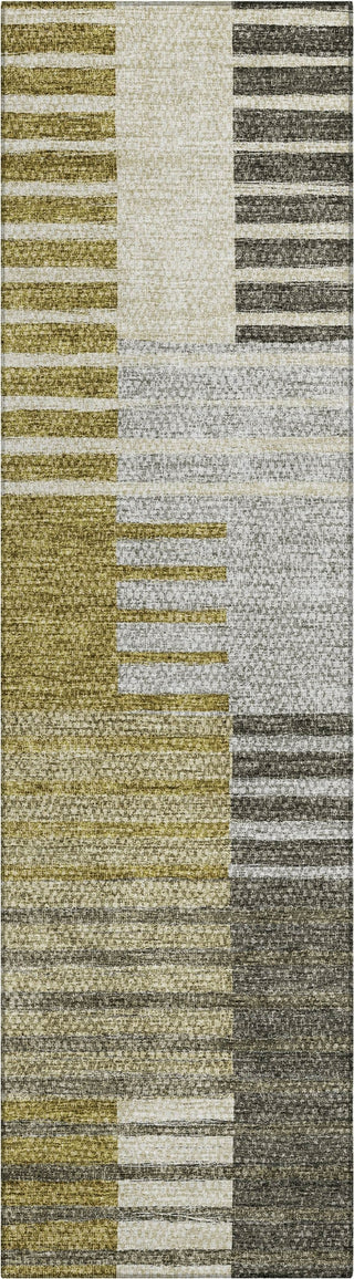 Piper Looms Chantille Striped ACN687 Brown Area Rug