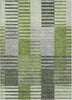 Piper Looms Chantille Striped ACN687 Green Area Rug