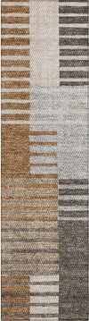Piper Looms Chantille Striped ACN687 Paprika Area Rug