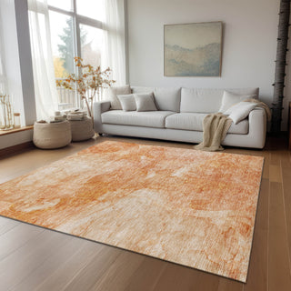 Piper Looms Chantille Modern ACN688 Salmon Area Rug